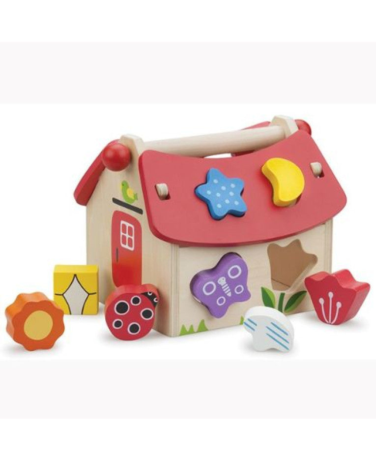 Puttekasse-hus i træ