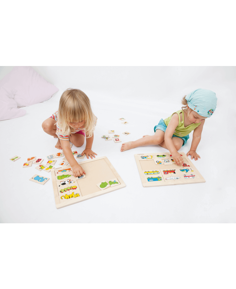 Match & Mix puslespil - Transport