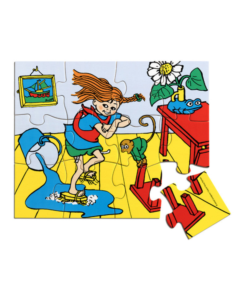 Pippi Traæpuslespil 12 brikker