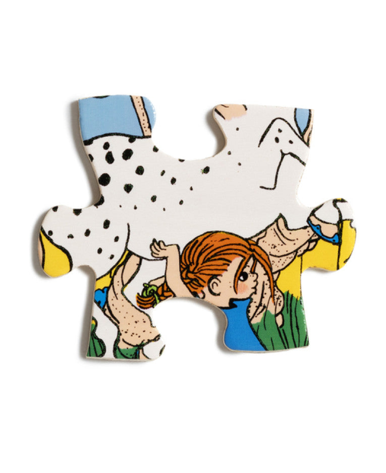 Pippi træpuslespil 20 brikker