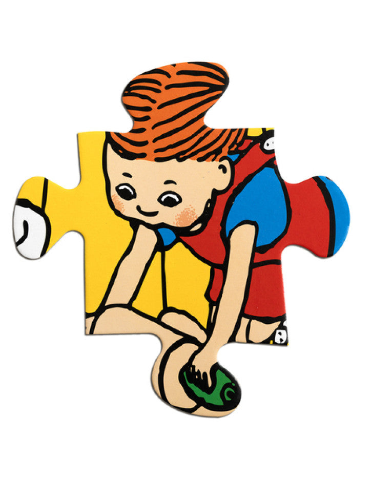 Pippi gulvpuslespil 24 brikker