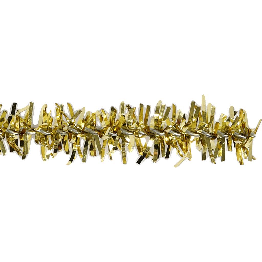 Chenille L 30 cm tykkelse 6 mm farver Guld - 24 stk.