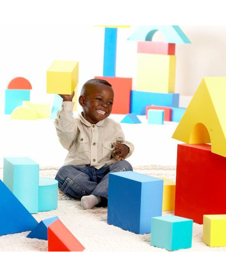 Edu-colour Skum klodser store - 32 stk ass. størrelse