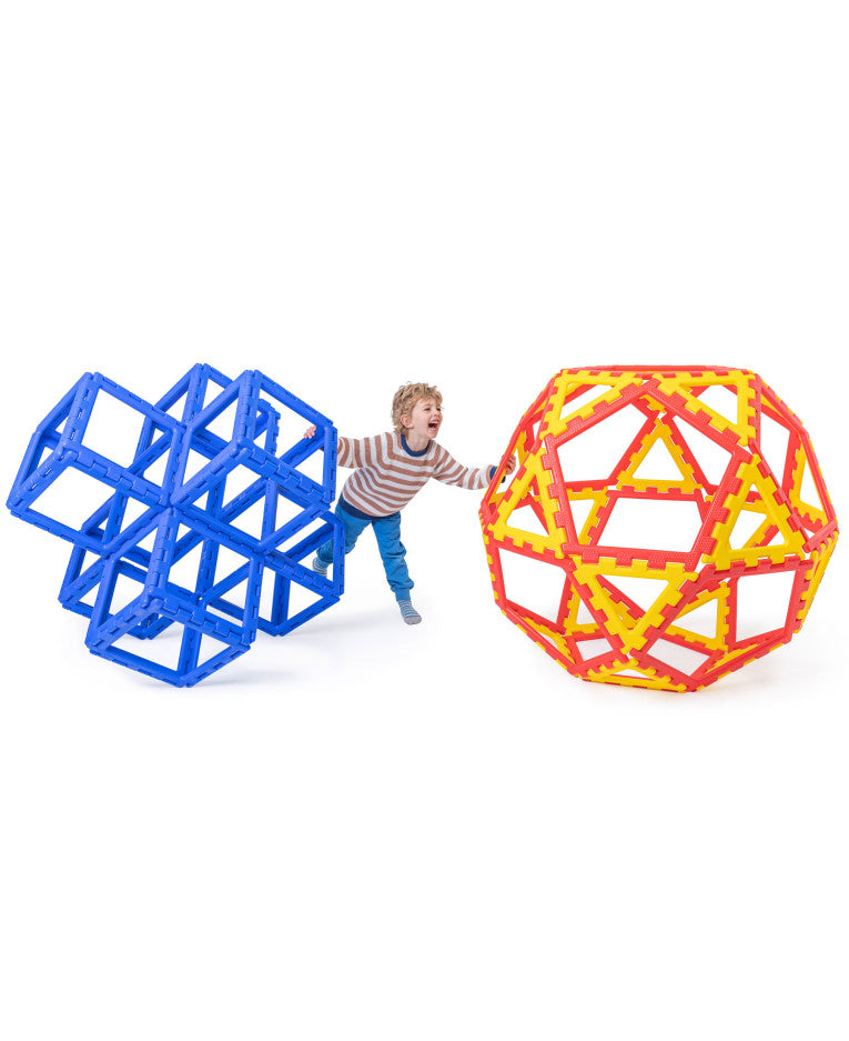 XL Polydron - 62 dele