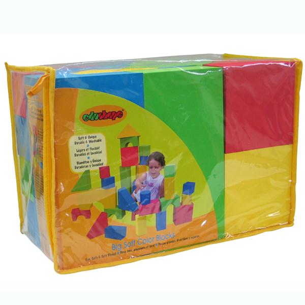 Edu-colour Skum klodser store - 32 stk ass. størrelse