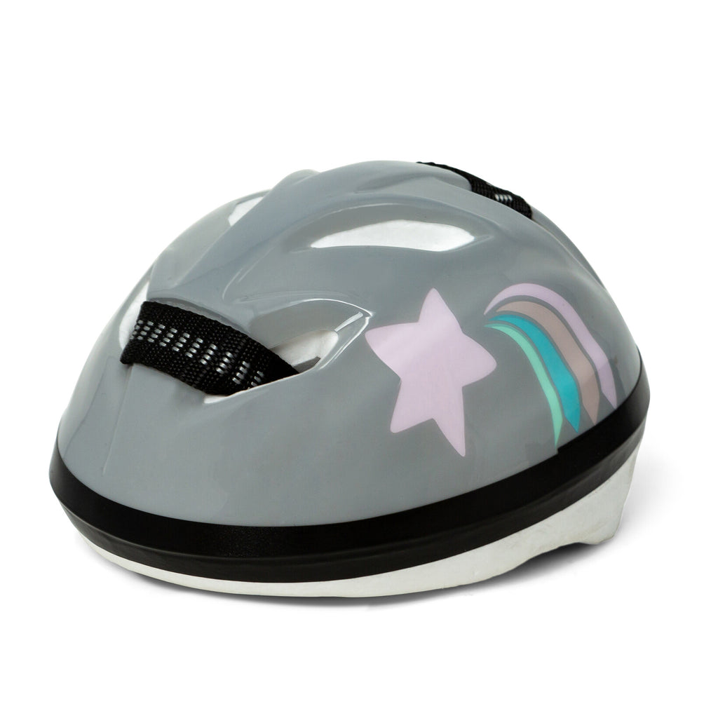 Mamamemo Cykelhjelm til Dukke - Grå