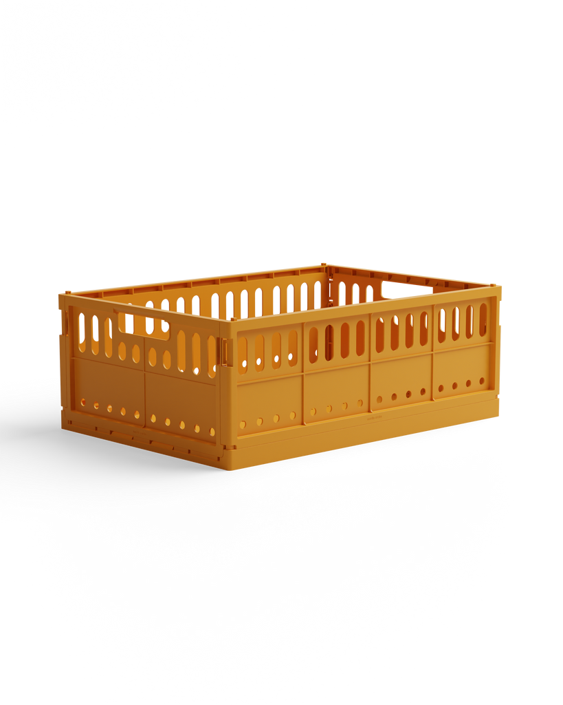 Made Crate Foldekasse Maxi - Mustard