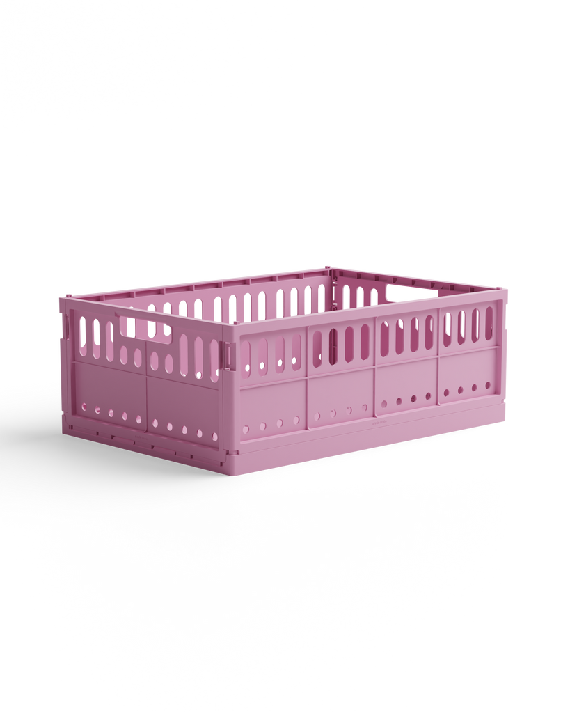 Made Crate Foldekasse Maxi - Soft fuchsia