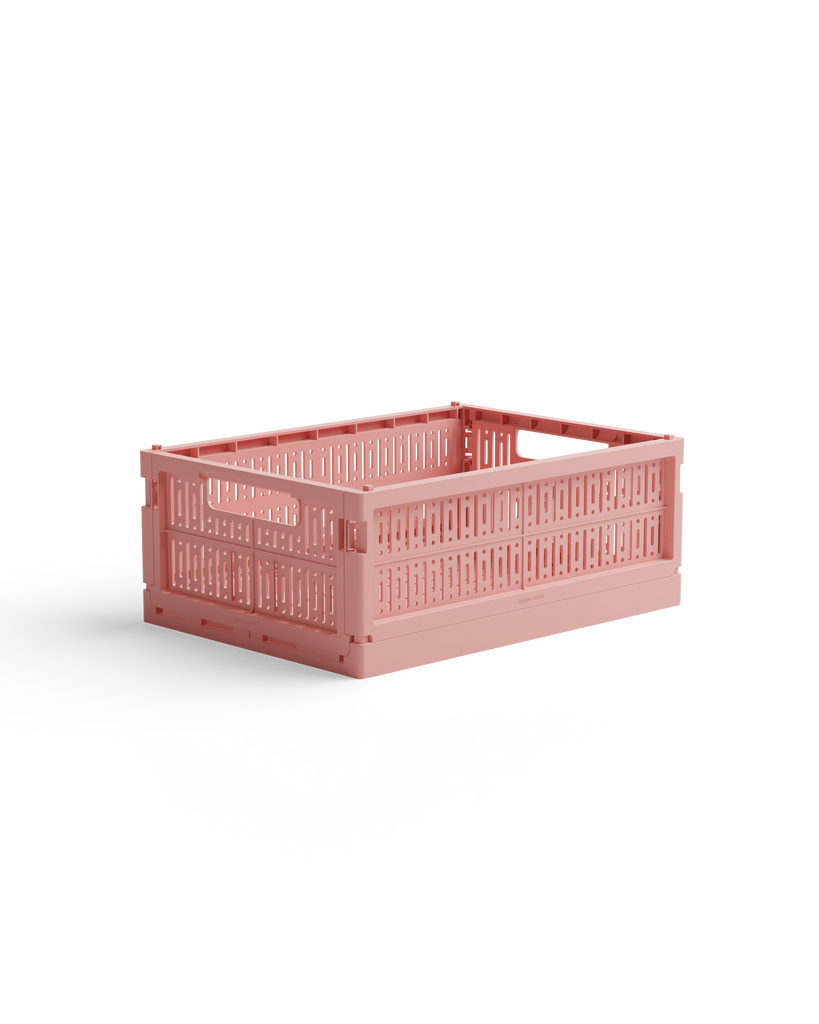 Made Crate Foldekasse Midi - Candyfloss pink