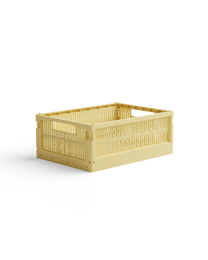 Made Crate Foldekasse Midi - Lemon cream