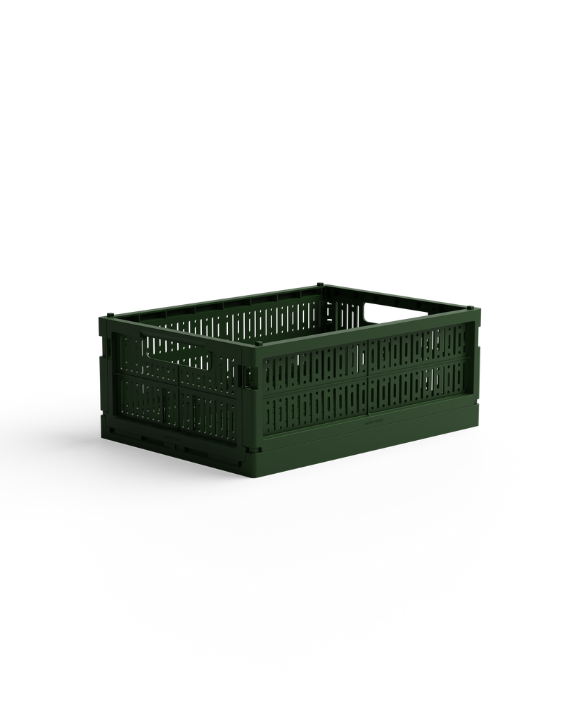 Made Crate Foldekasse Midi - Racing green