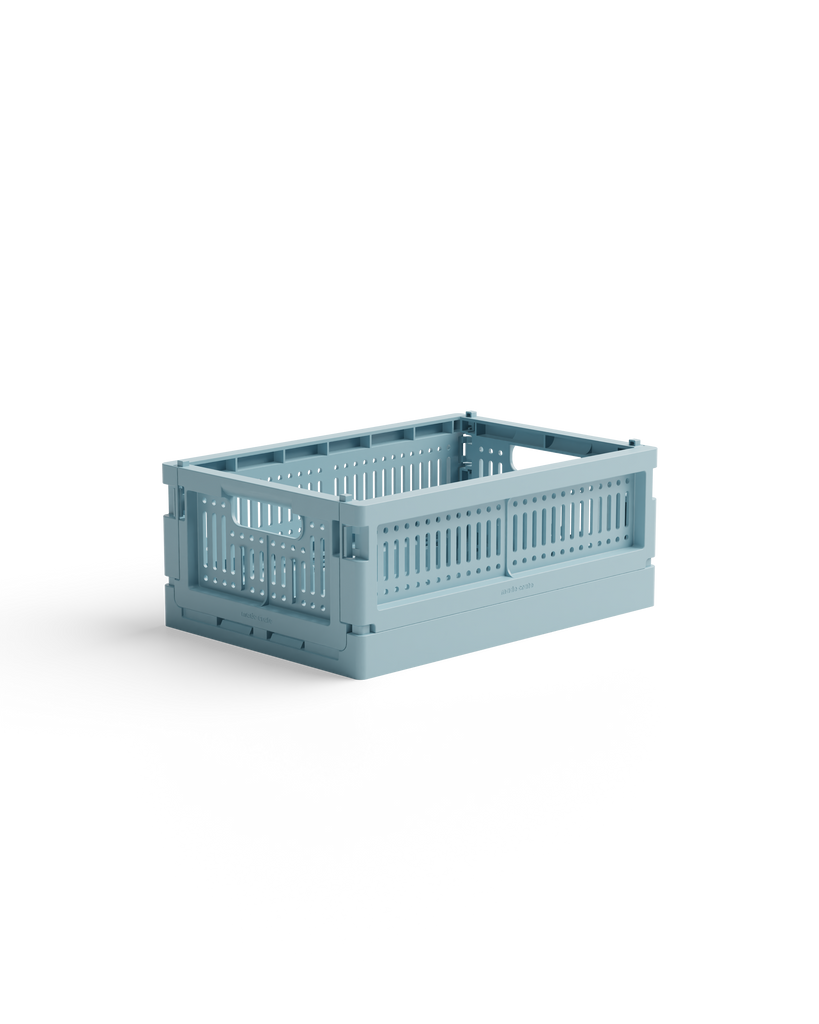 Made Crate Foldekasse Mini - Crystal blue