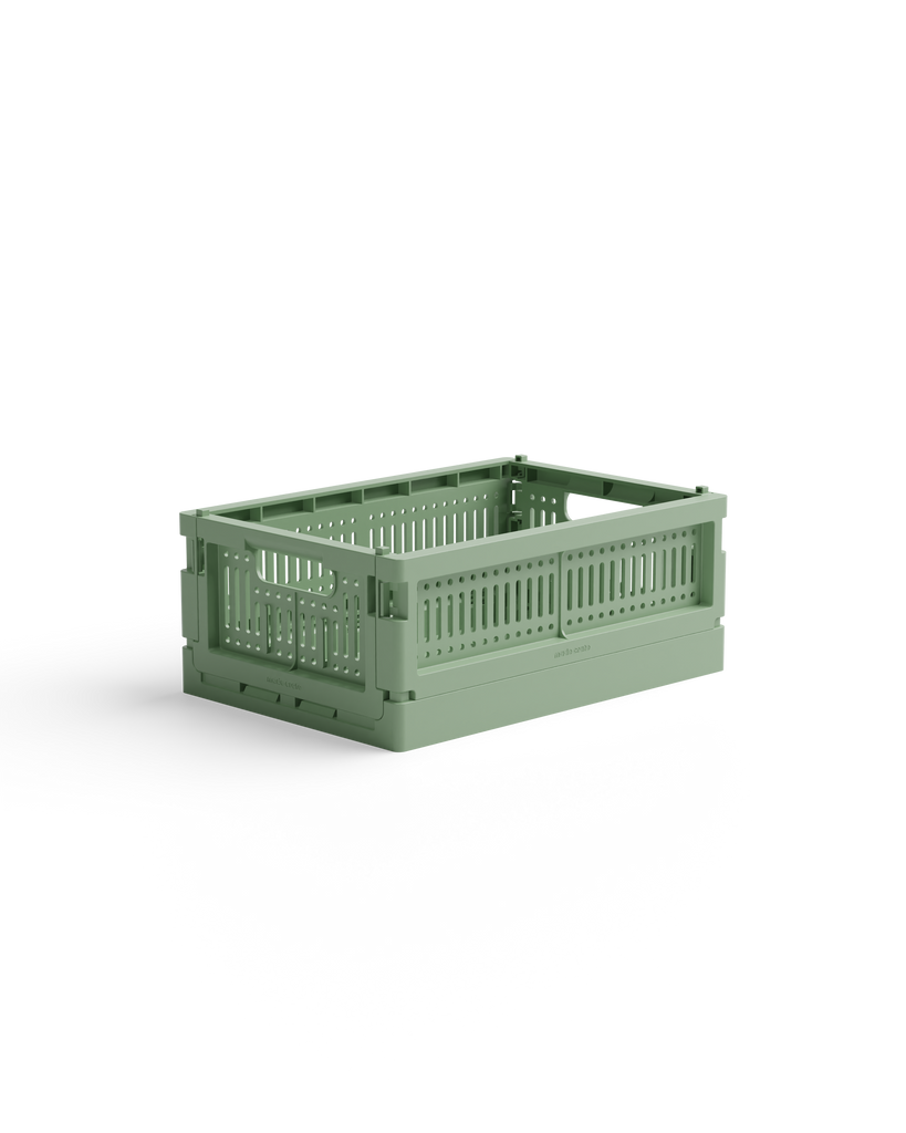 Made Crate Foldekasse Mini - Green bean green