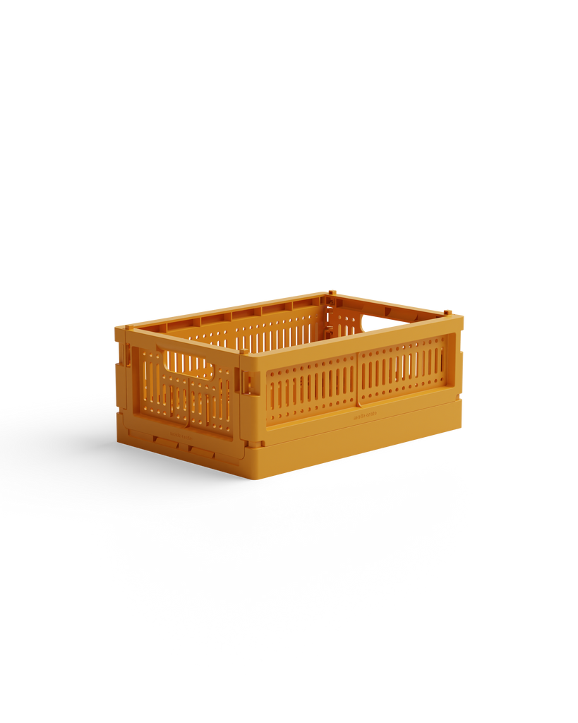 Made Crate Foldekasse Mini - Mustard