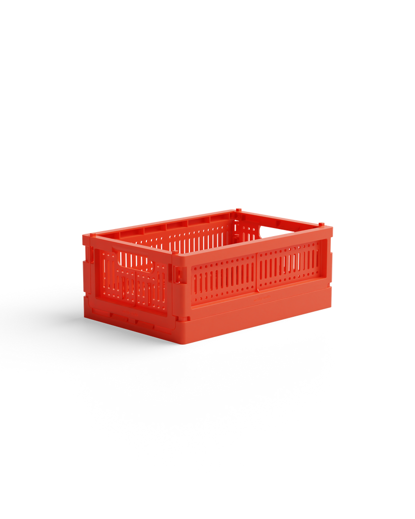 Made Crate Foldekasse Mini - So bright red