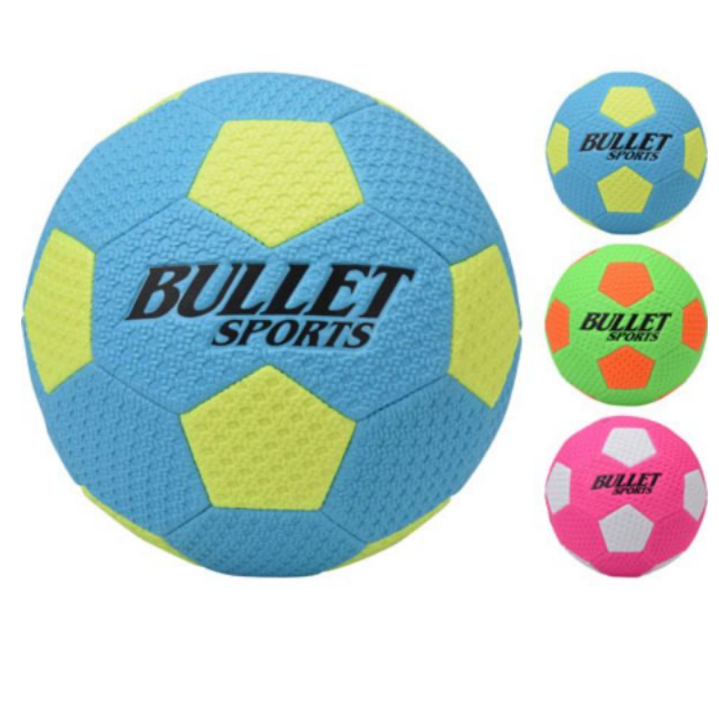 Fodbold soft vinyl - 3 ass. farver