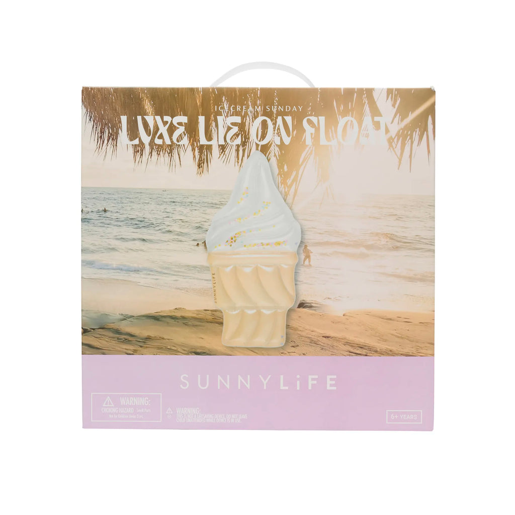 Sunnylife Luftmadras - Ice Cream Sunday Multi