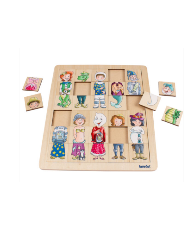 Match & Mix puslespil - Fantasi