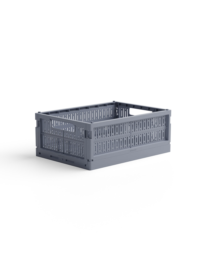 Made Crate Foldekasse Midi - Blue grey