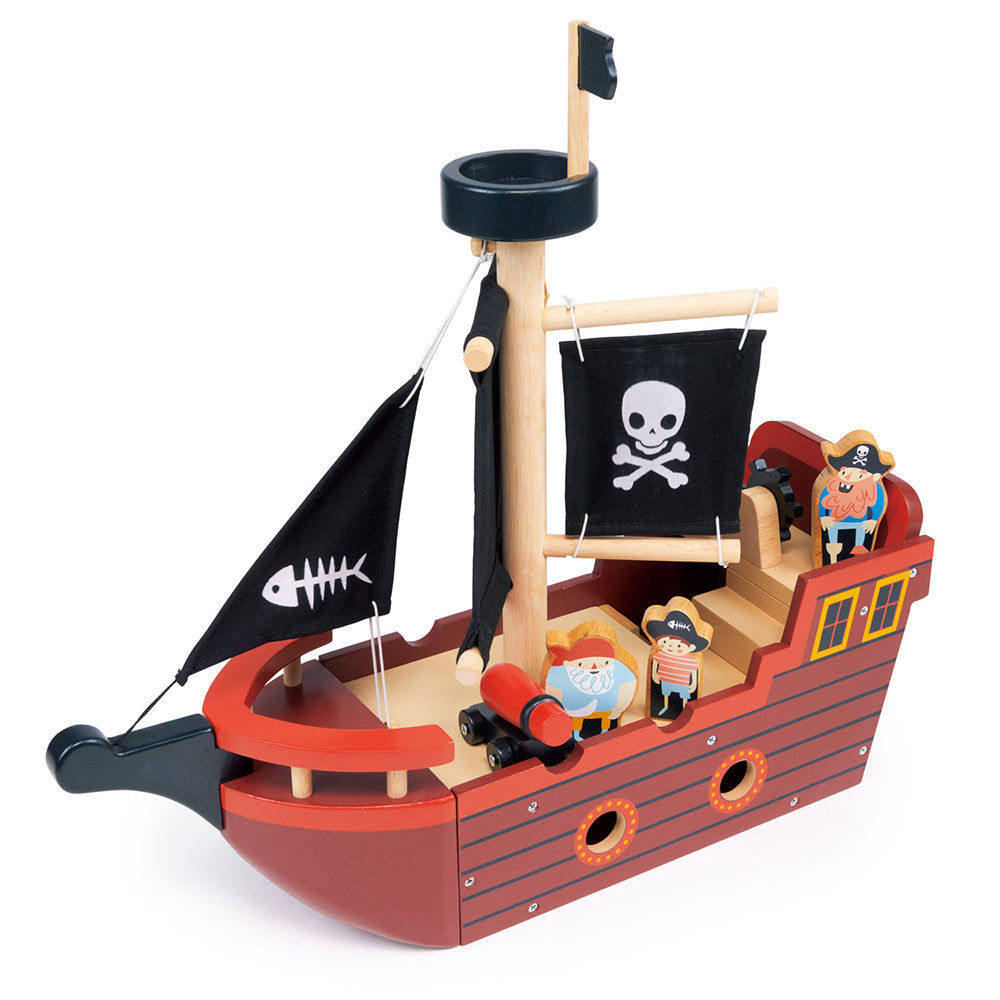 Mentari Piratskib Fiskbones - Incl 3 stk. figurer