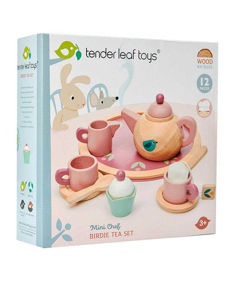 Tender Leaf Tesæt i træ - Birdie