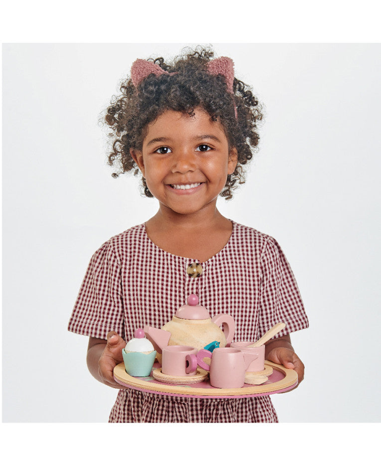 Tender Leaf Tesæt i træ - Birdie