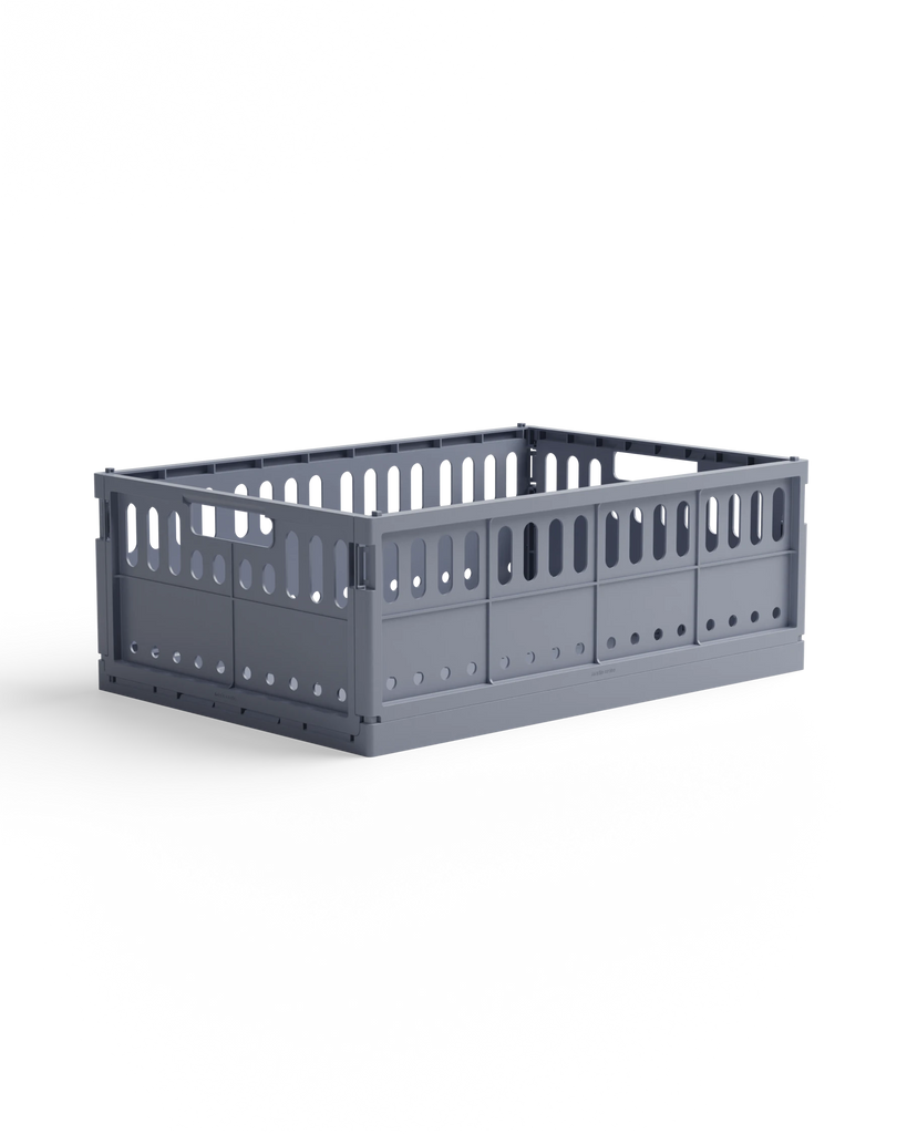 Made Crate Foldekasse Maxi - Blue grey