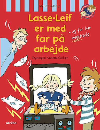 Lasse-Leif er med far på arbejde