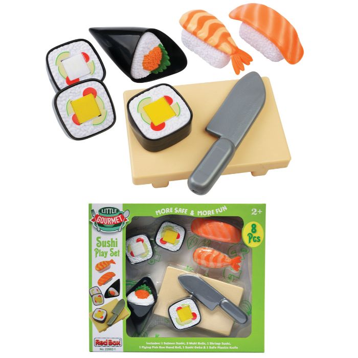Sushi sæt plast