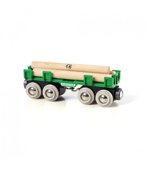 Togvogn med tømmer - Legeslottet