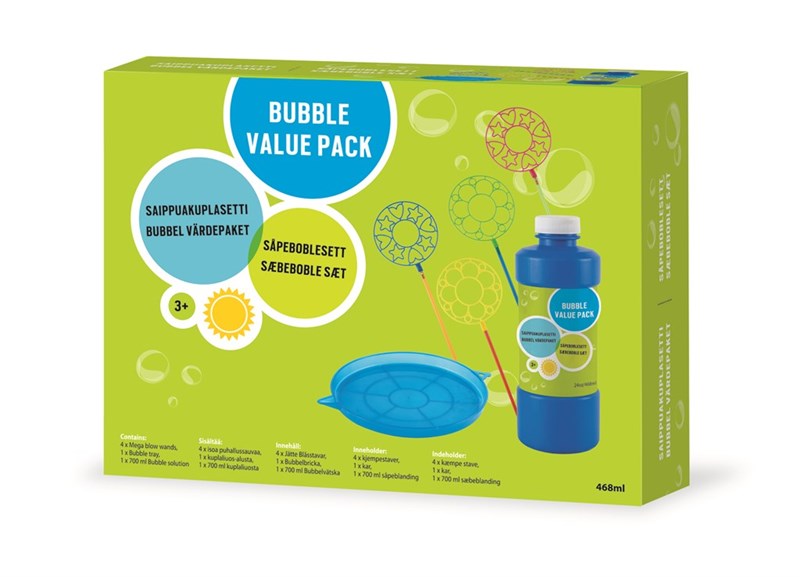 Spring Summer Sæbeboblesæt - Bubble Value Pack