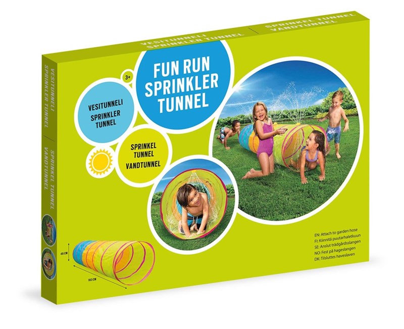 Fun Run Spinkler Tunnel