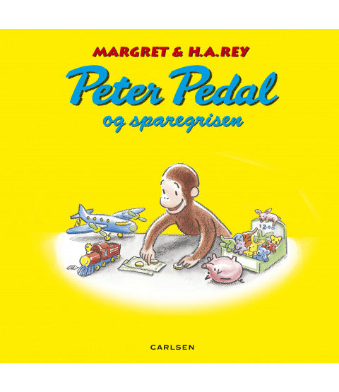Peter Pedal og sparegrisen, bog