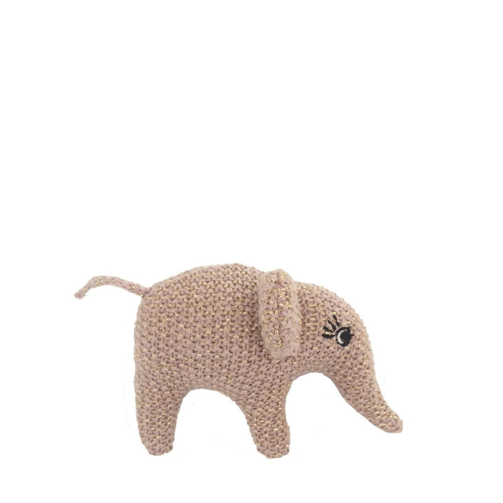 Smallstuff Rangle - Elefant Rosa/Guld