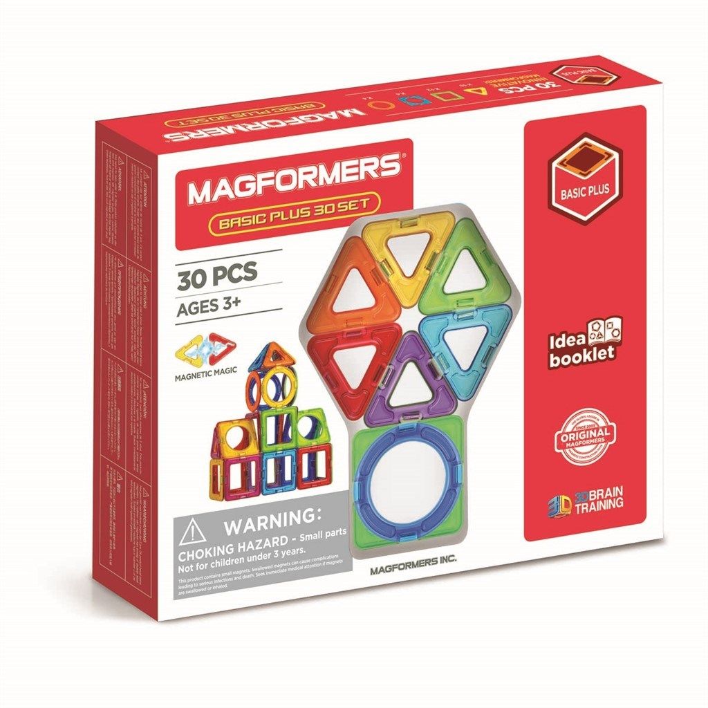 Magformers Basic Plus - 30 Dele