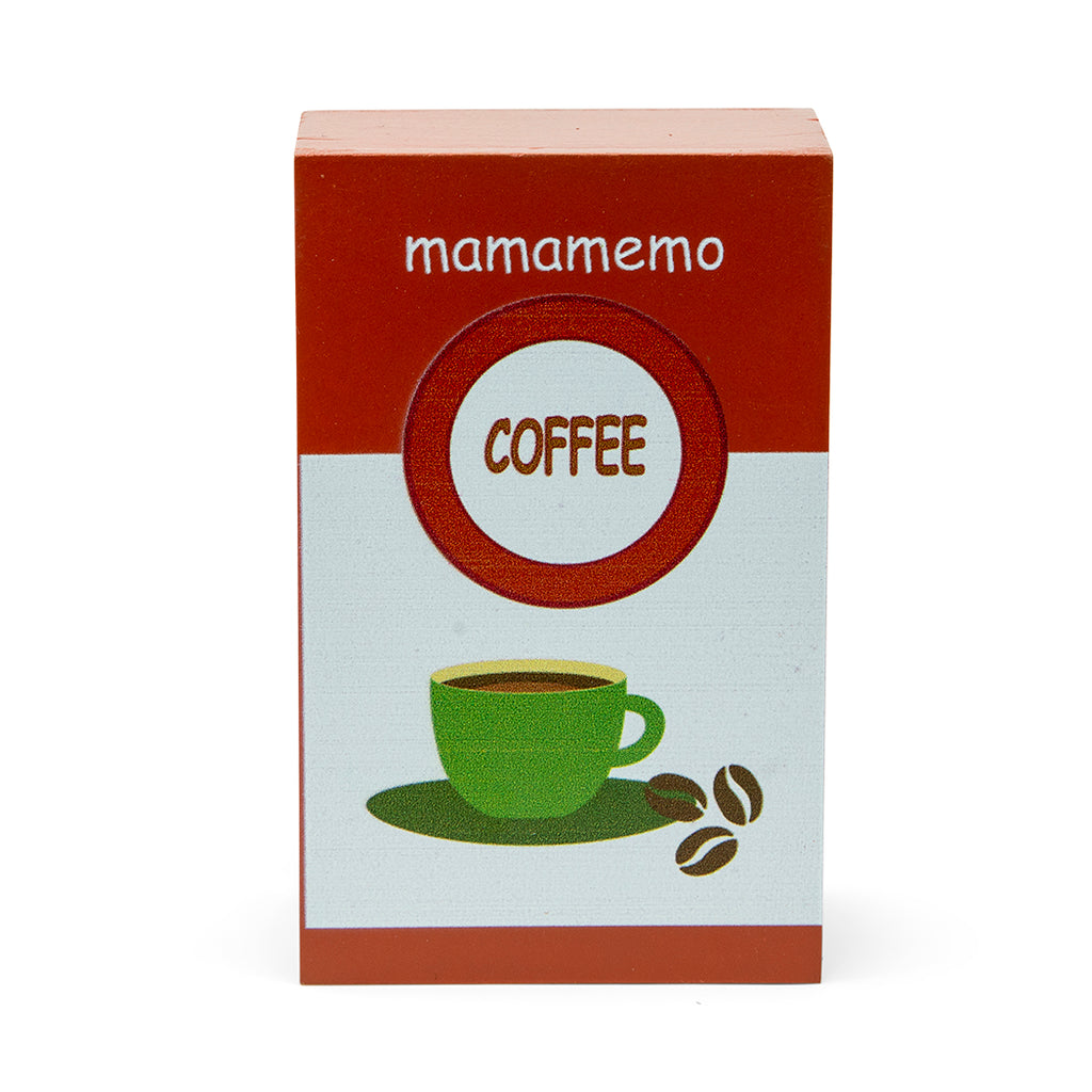 Mamamemo Kaffebønner Pakke - Træ