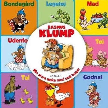 Rasmus Klump - Min store æske med små bøger