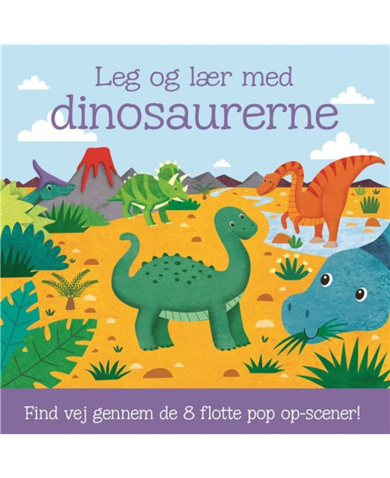 Leg og lær med dinosaurerne - Pop-op bog