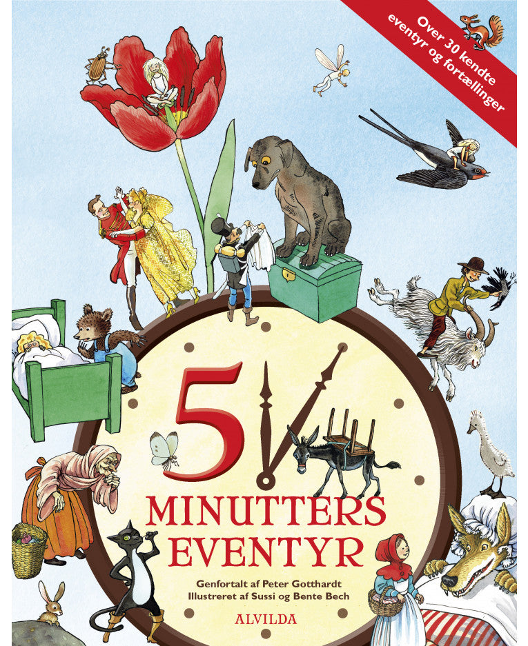 5 minutters eventyr (over 30 kendte eventyr og fortællinger)