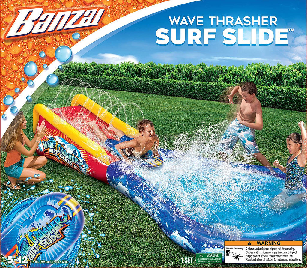 Banzai Oppustelig Surf slide - Vandrutchebane