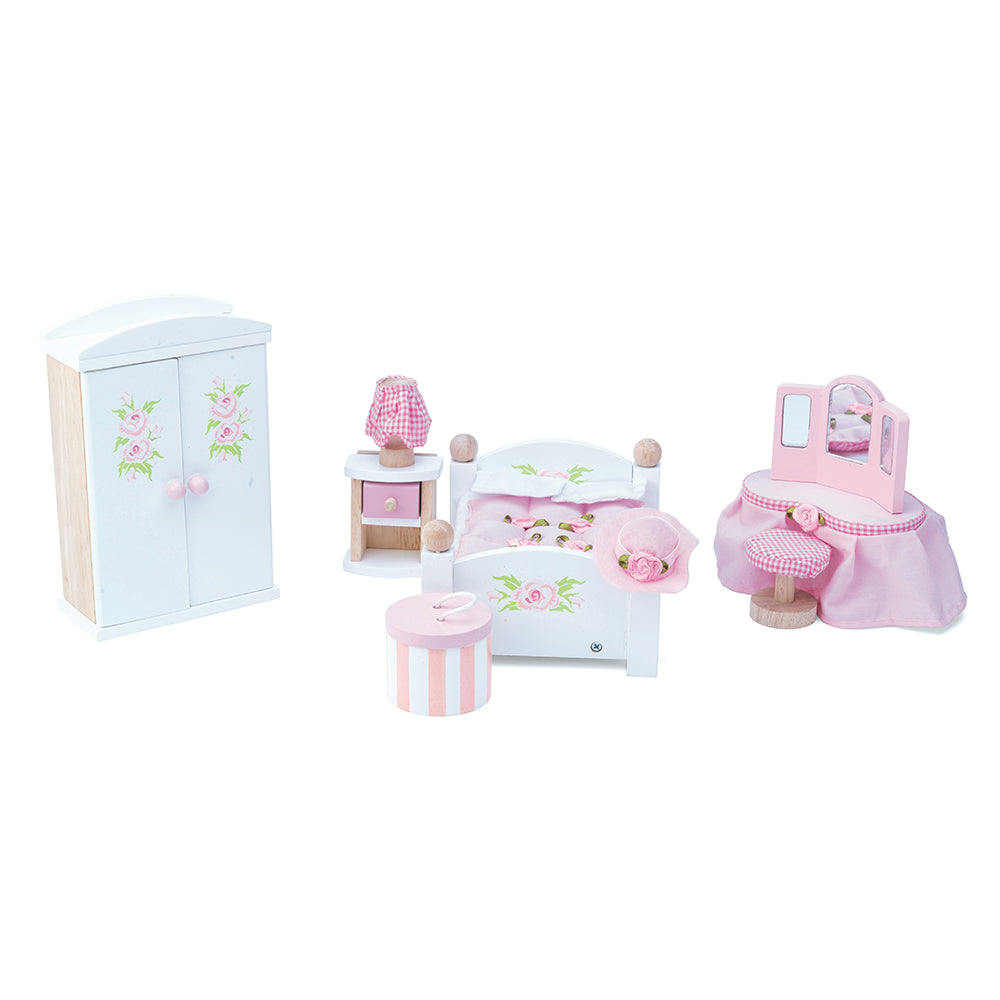 Le Toy Van Dukkehusmøbler - Daisylane soveværelse