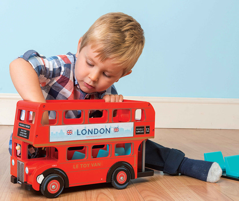 Le Toy Van London Dobbeltdækkerbus - Legeslottet