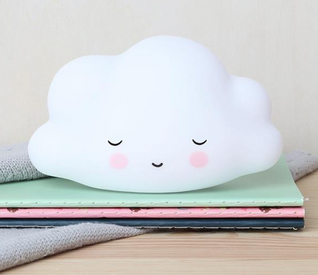 A Little Lovely Company Natlampe Little light - Sleeping cloud
