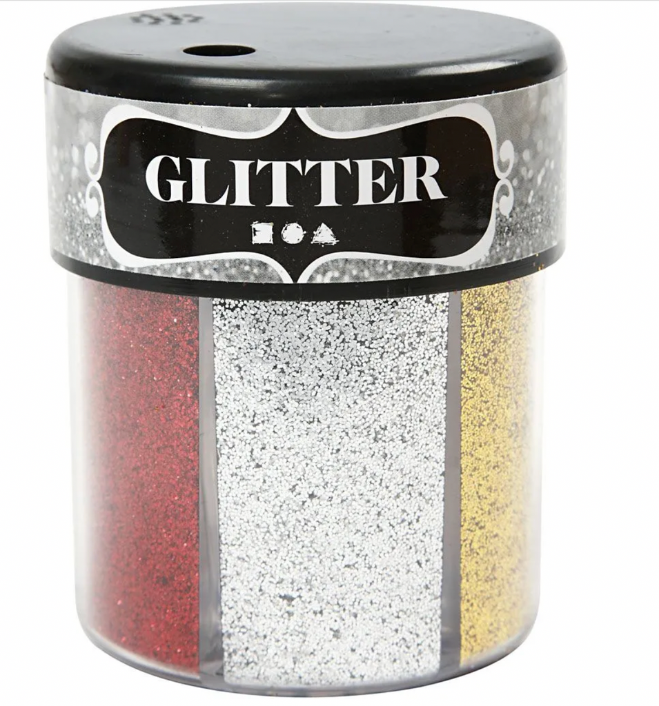 Glitter Metallisk 6x13 g