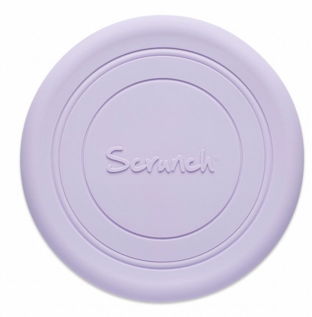 Scrunch Frisbee I Silikone - Lyslilla
