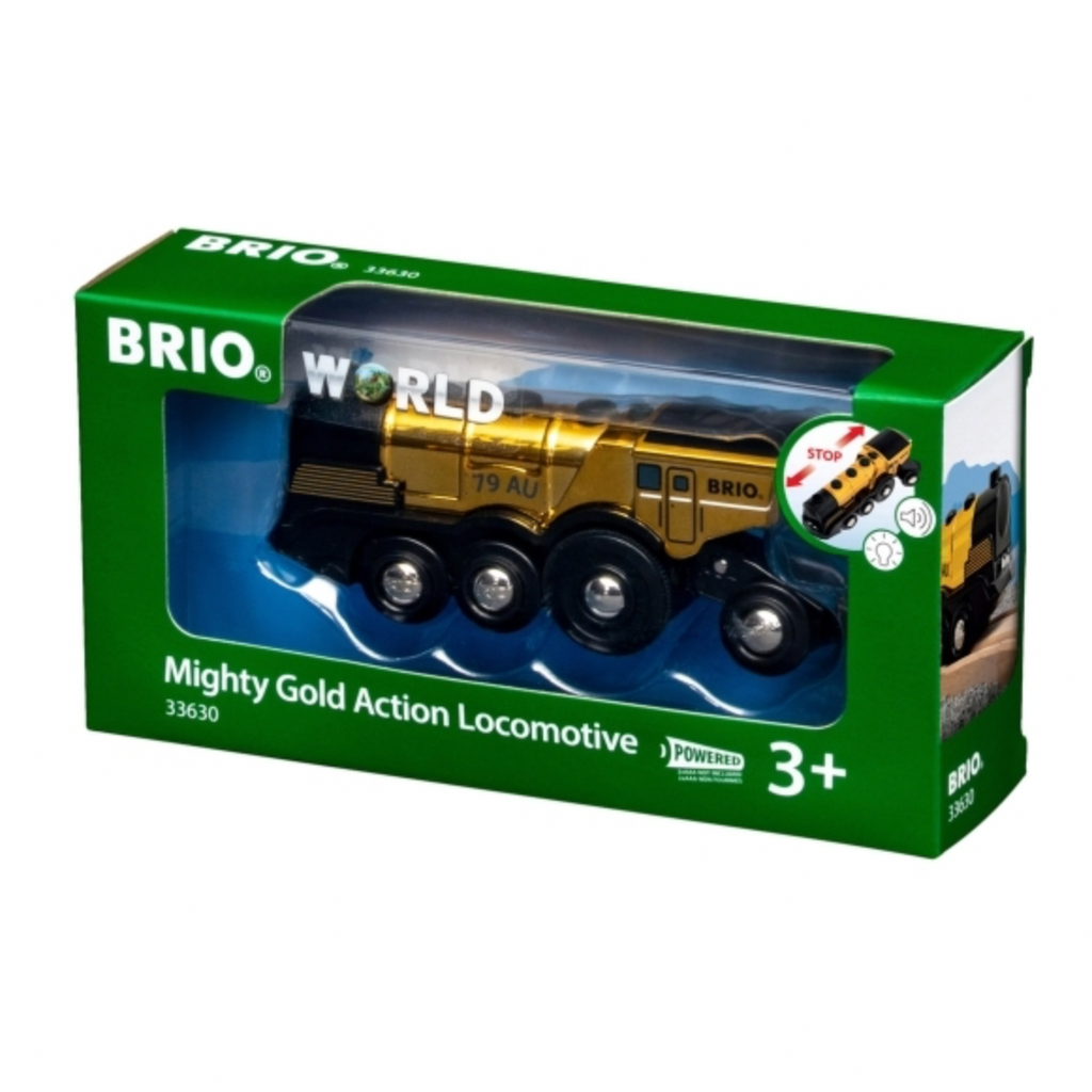 BRIO Guld actionlokomotiv -  33630