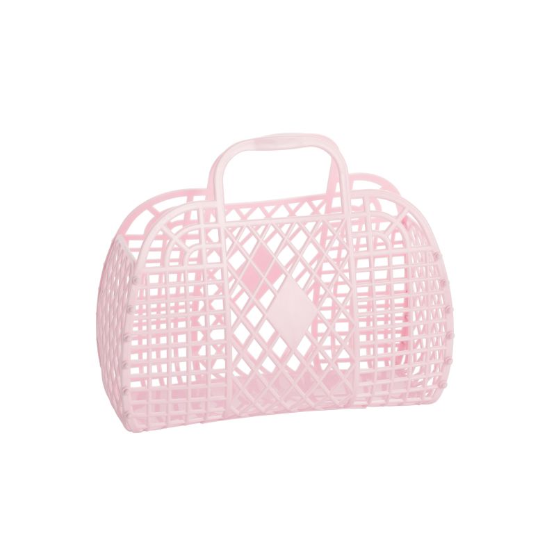 Sun Jellies Retro Basket SMALL - Pink