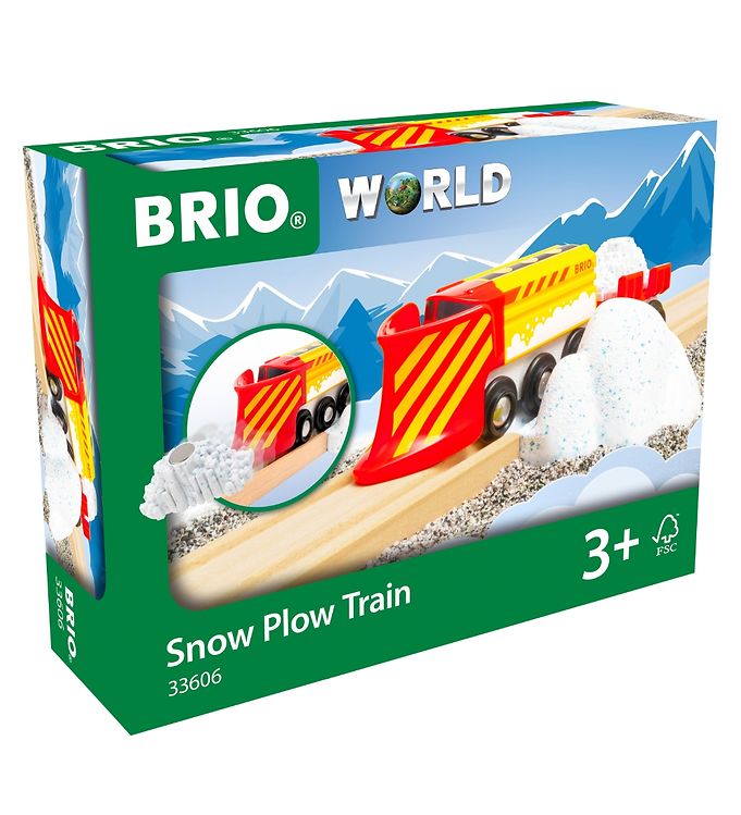BRIO Tog med sneplov - 33606
