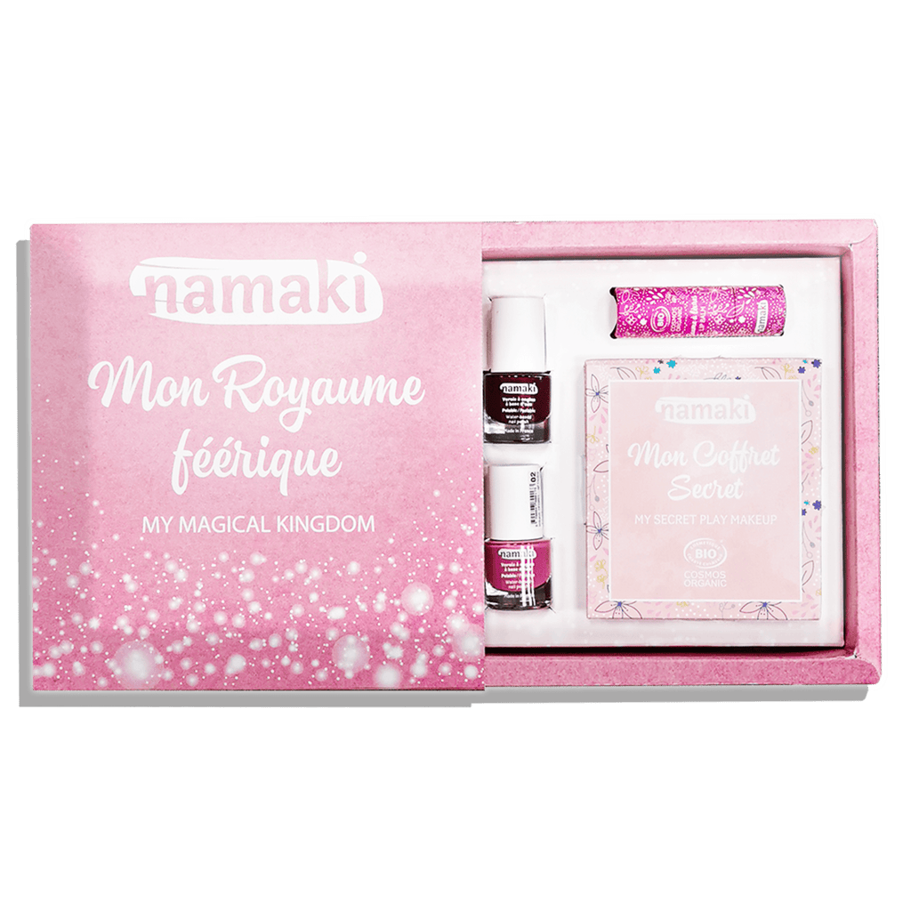 Namaki Øko Makeup gaveæske & Neglelak - My Magical Kingdom