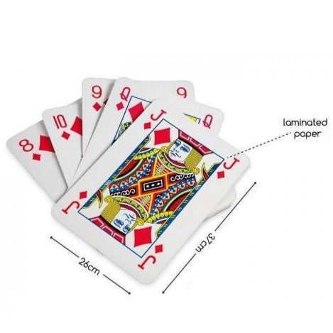 Kæmpe A4-spillekort - Legeslottet
